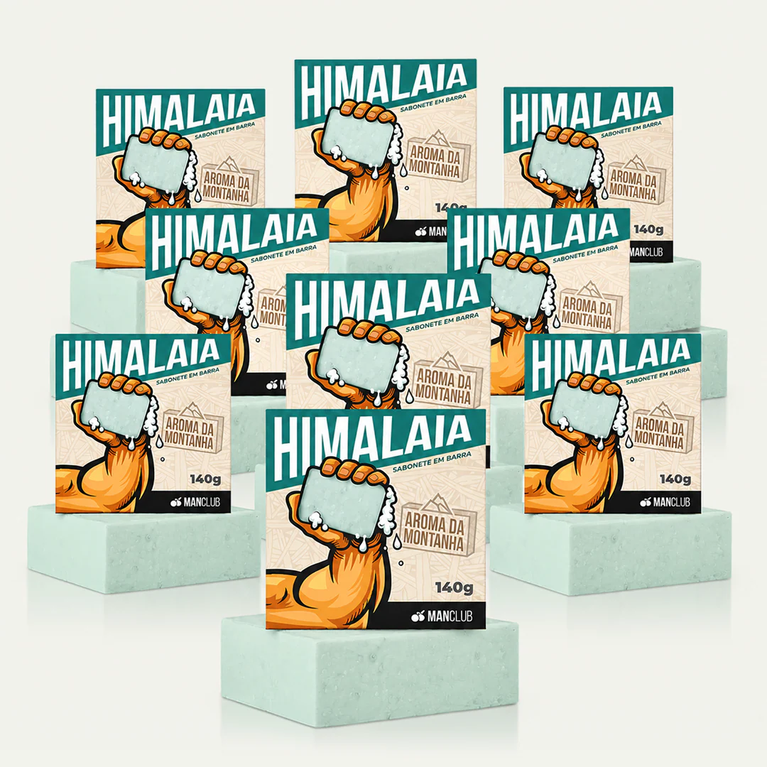 Sabonete Himalaia - Sabonete Masculino em Barra com Hortelã, Laranja e Cedro - Image 4